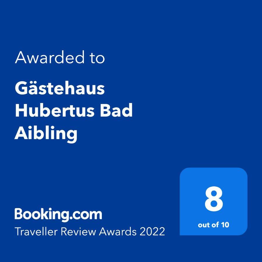 Gaestehaus Hubertus Bad Aibling Eksteriør billede